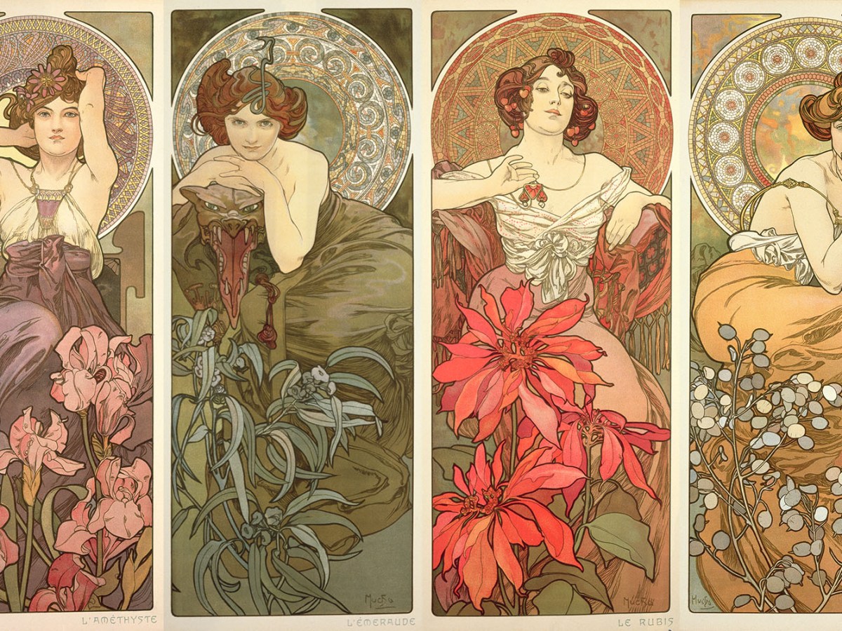 “Alphonse Mucha. Un trionfo di bellezza e seduzione”, a Roma forme, colori, ambientazioni Art Nouveau in mostra a Palazzo Bonaparte