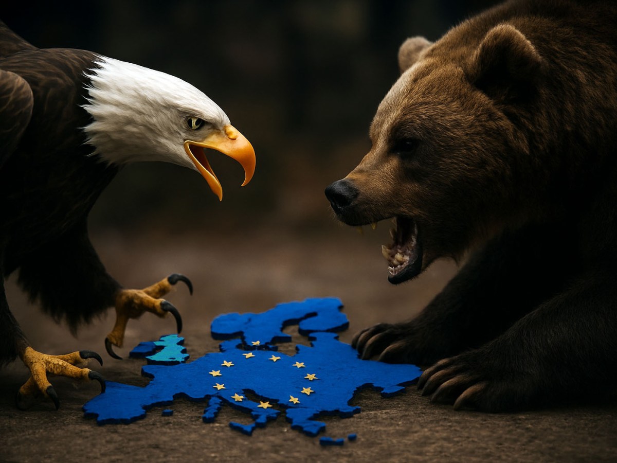 L’aquila e l’orso hanno tanta fame e vogliono papparsi l’Europa dividendola