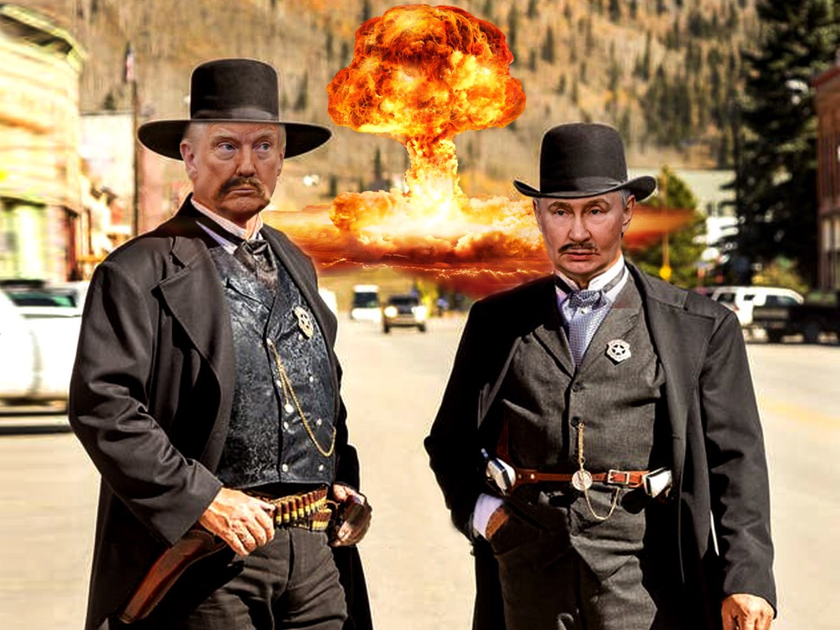 Lo sceriffo Trump e lo Шериф Putin agiscono travolgendo le leggi di questo mondo