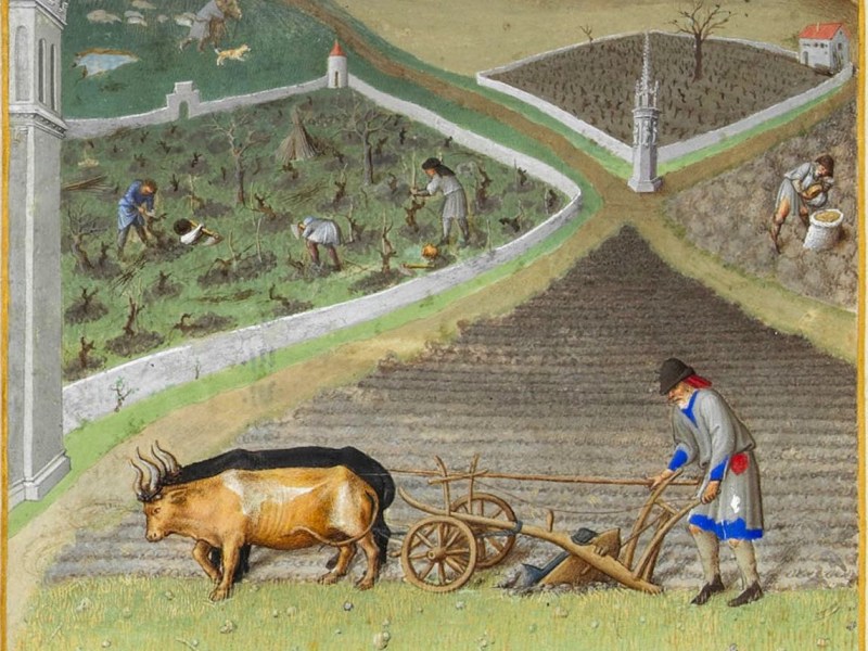 Marzo pazzerello guarda il sole e prendi l’ombrello, il mese del cambiamento, la Fata Melusina, il Duca di Lusignano e le celebri miniature