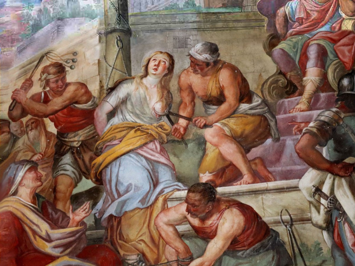 Un passo impresso nell’eternità della pietra, la forza mistica e umana di Sant’Agata
