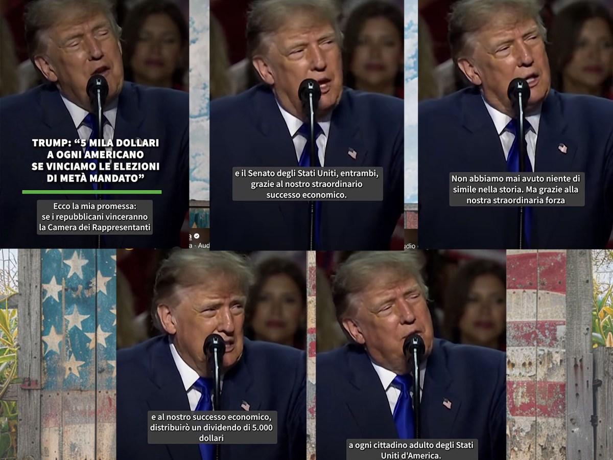 Venghino, signori, venghino, c’è l’offerta di Trump, 5.000 dollari per ogni voto a suo favore!